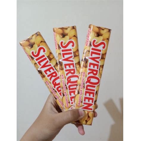 Jual SILVERQUEEN 58gr VALENTINE COKELAT SUSU KACANG MENTE MEDE METE