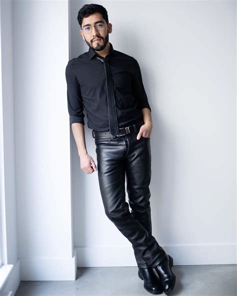 How To Style Leather Pants 40 Leather Pants Outfit Ideas For Men