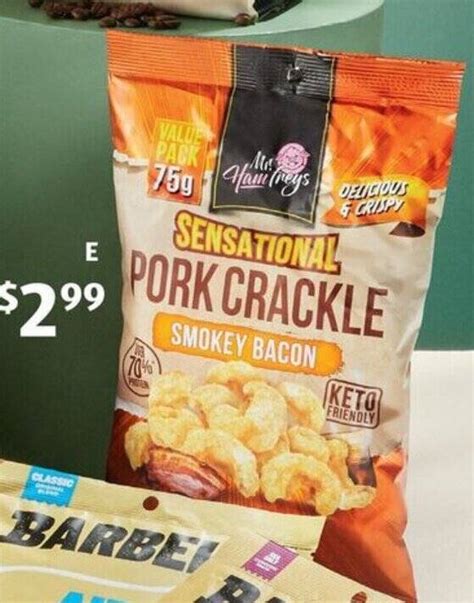 Mr Hamfreys Pork Crackle Smokey Bacon 75g Offer At Aldi