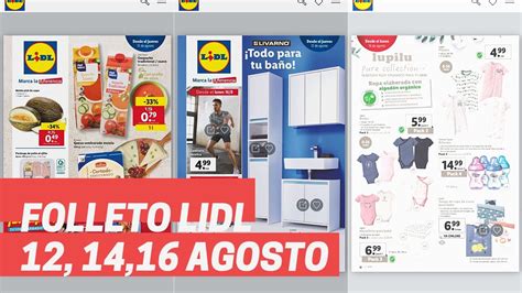 Folleto Catalogo Lidl Esta Semana Youtube