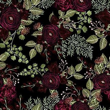 Beautiful Watercolor Seamless Pattern With Rose Hip Flowers And Leaves