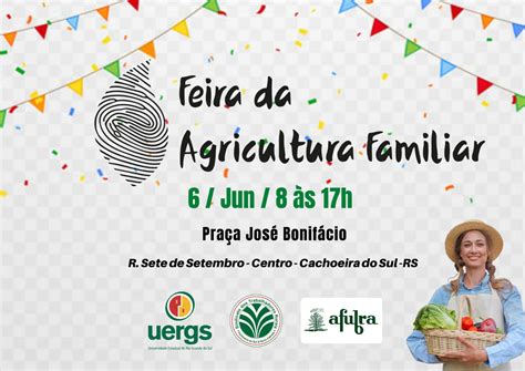 Feira da Agricultura Familiar temática junina