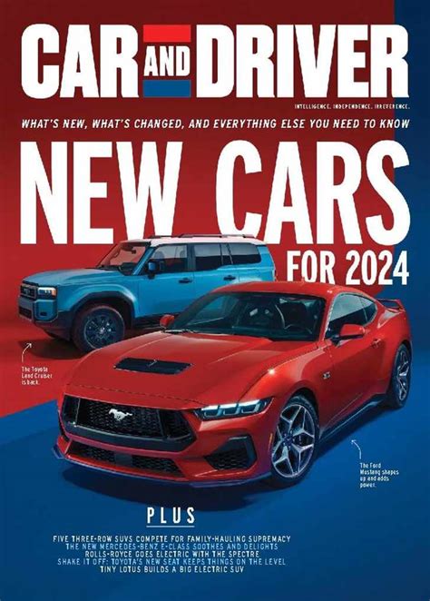 Car and Driver Magazine Subscription Discount | Intelligence. Independence. Irreverence ...