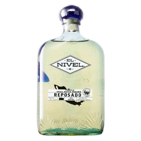 El Nivel Tequila Reposado Organic Jalisco Los Valles NOM 1480 BLEND