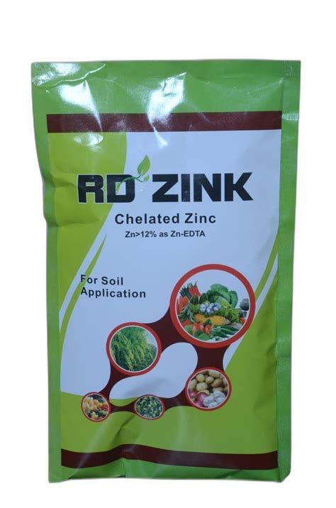 Powder 500g RD Chelated Zinc For Agricultural Soluble In Water At Rs