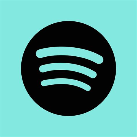 Spotify Logo Mint Blue Spotify Logo Black Logo