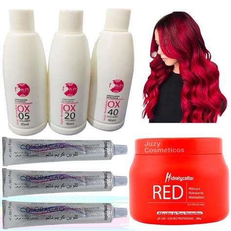 Kit Matizador Red G Colora O E Ox Ml Mairibel Sal O De