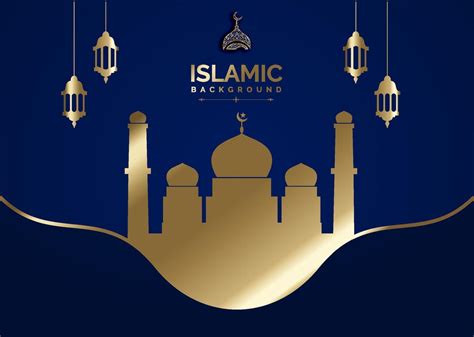 Islamic banner and background with mosque 21277026 Vector Art at Vecteezy