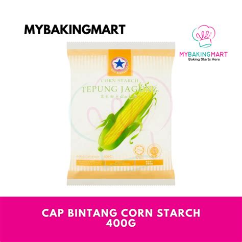 Cap Bintang Corn Starch 400g Lazada