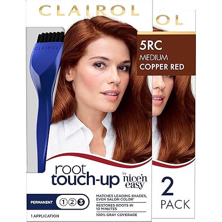 Amazon Clairol Root Touch Up By Nice N Easy Permanent Hair Dye 6R