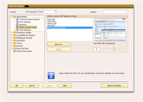 How To Change Sap Gui Color By Sap System Sid Bas Sap Community