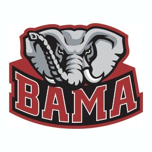 Buy Alabama Elephant Bama Logo Svg Png File