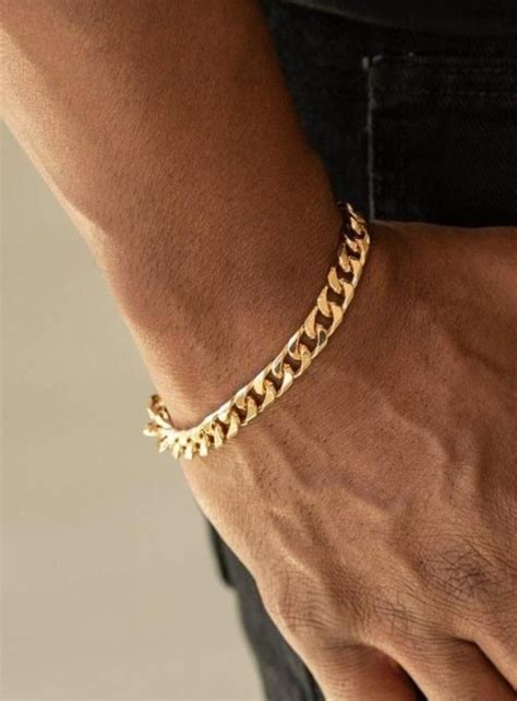 Pin By Alexandre Lima On Joias E Acessórios Mens Bracelet Gold Jewelry Mens Gold Jewelry