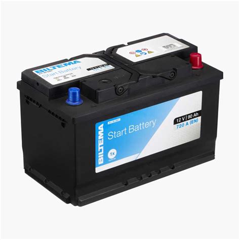 Starter Battery 12 V 90 Ah Biltema Fi