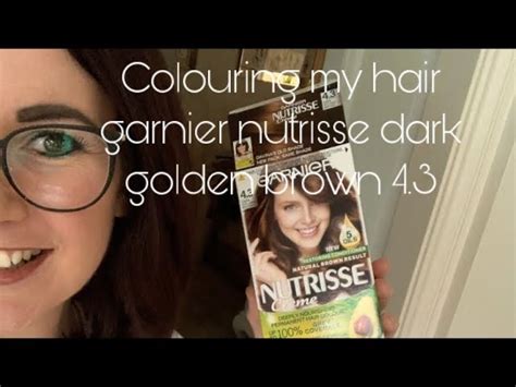 Dying My Hair Garnier Nutrisse Creme Review