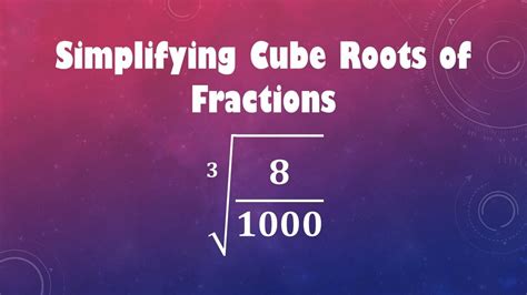 Solving Equations With Cube Roots