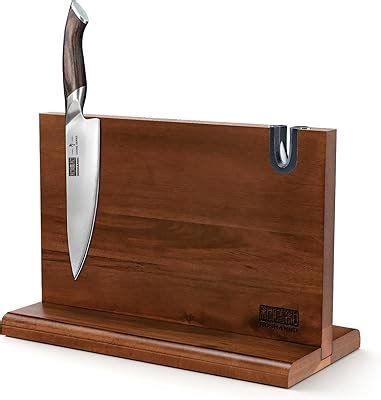 Amazon Messermeister Magnetic Knife Block Acacia Elegant