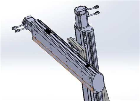 三轴机械臂3D模型下载 三维模型 STEPSolidWorks模型 制造云 产品模型