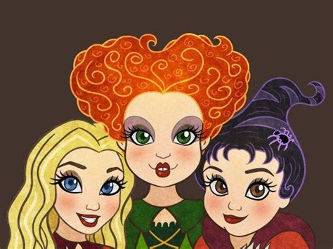 Hocus Pocus Sanderson Sisters Halloween Cookie Cutter 3d Etsy