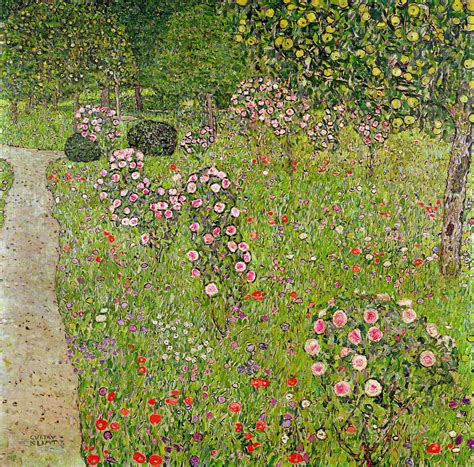 Gustav Klimt His Passion For Roses And The Garden Of His Villa In Vienna