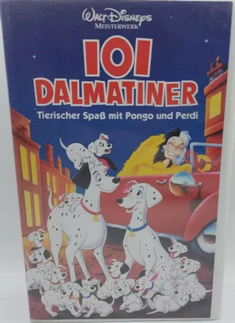 Dalmatiner Vhs Video Kassette Walt Disneys Meisterwerk