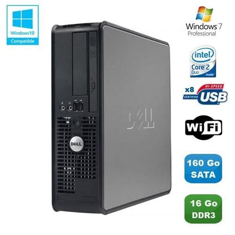 Pc Dell Optiplex Sff Core Duo E Ghz Go Ddr Go Wifi