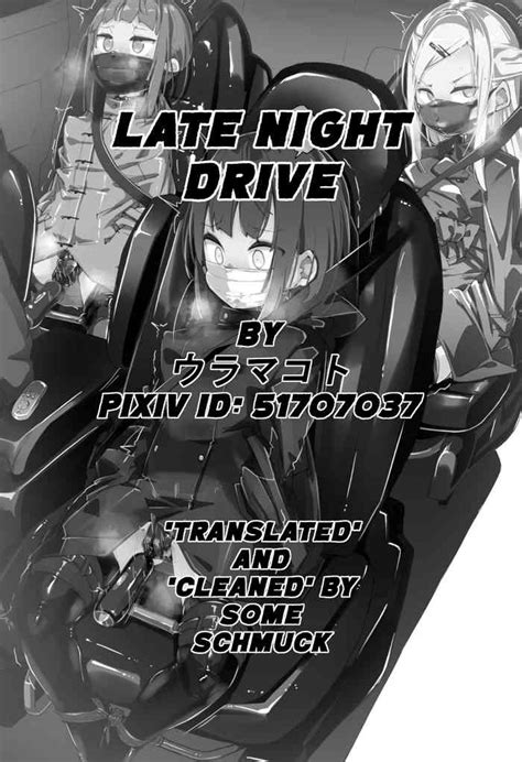 Late Night Drive Nhentai Hentai Doujinshi And Manga