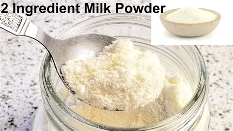 Milk Powder Recipe Homemade Milk Powder How To Make Milk Powder Youtube