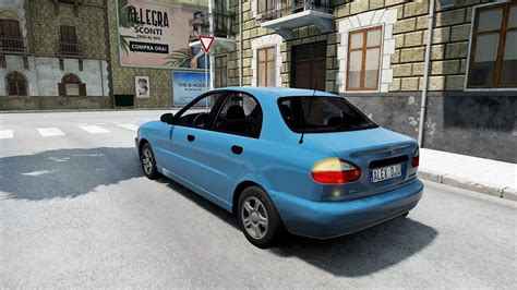 Beamng Drive Daewoo Lanos Sedan T Car Show Test Drive Crash