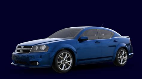 Dodge Avenger R/T 2014 - 3D model by 3dShowroom [53d0de9] - Sketchfab