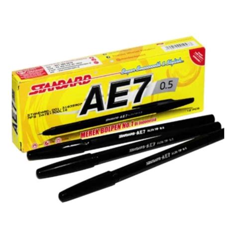 Jual Pulpen Standard AE 7 Harga Untuk 1 Pack Isi 12 Pcs Promo