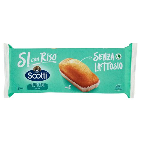 Riso Scotti Si Con Riso Senza Lattosio Plumcake Con Riso X G