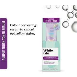 White Glo Purple Tooth Toner Colour Corrector 50ml Woolworths