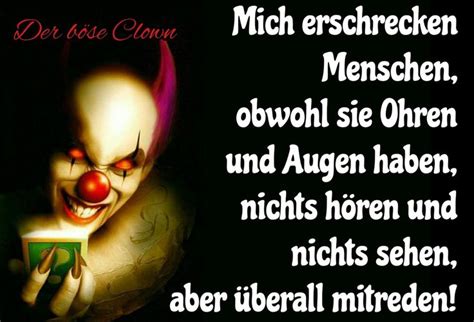 Pin von XxM3iiNsSxX XxBaby LovexX auf Sprüche pics Böse clowns Böse