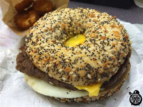 Fatguyfoodblog Dunkin Donuts Croissant Donut And Angus Steak And Egg