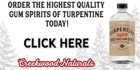 Turpentine A Historical Journey Through Natures Solvent Creekwood
