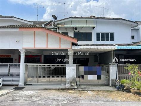 Double Storey Terrace Taman Maju Batu Pahat Johor Jalan Maju