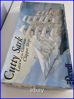 Revell Museum Classic Cutty Sark Vintage Model Ship See Photos