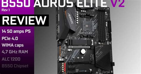 B550 AORUS ELITE V2 – Laurent's Choice