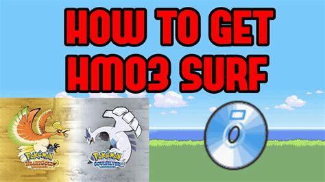 How To Get Hm Surf In Pokemon Heartgold Soulsilver Youtube