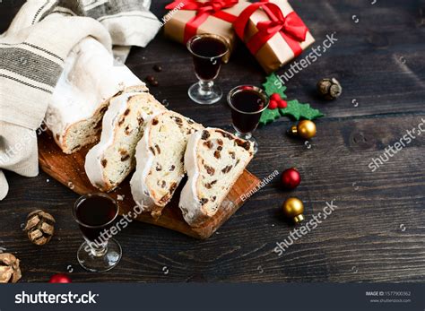 Christmas Aperitif Digestif Europe Herbal Liqueur Stock Photo