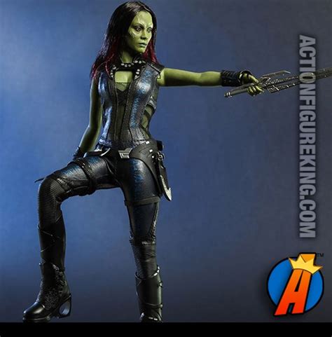 Guardians Of The Galaxy Sixth Scale Gamora Action Figure From Hot Toys