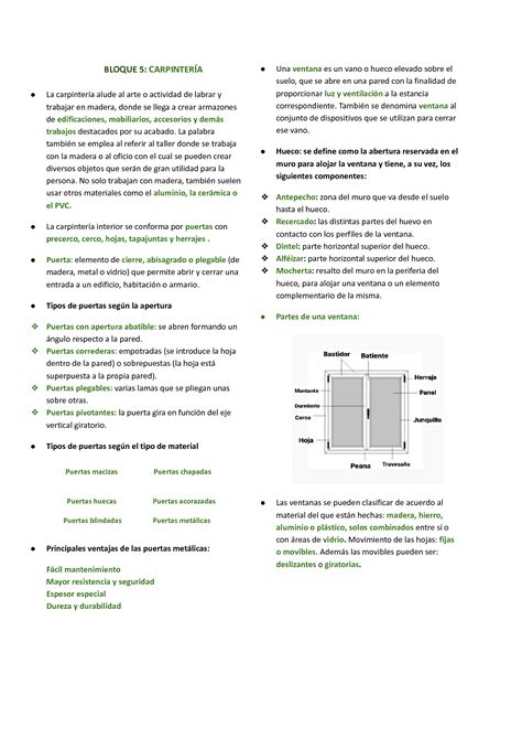 Solution Carpinteria Sistemas Constructivos Studypool