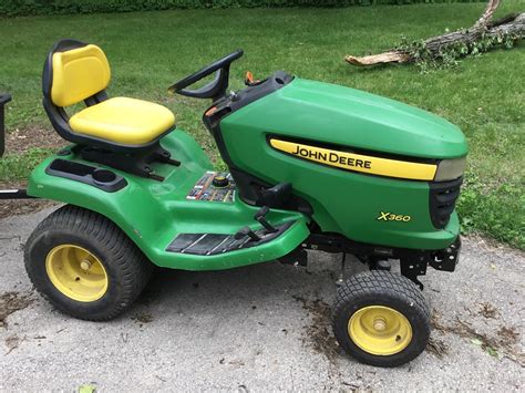 John Deere X360 Lawn Tractor Live And Online Auctions On