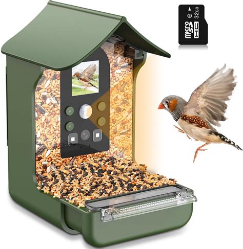 Wasserstein Vogelhaus Kamera Gehäuse kompatibel mit Blink Wyze und