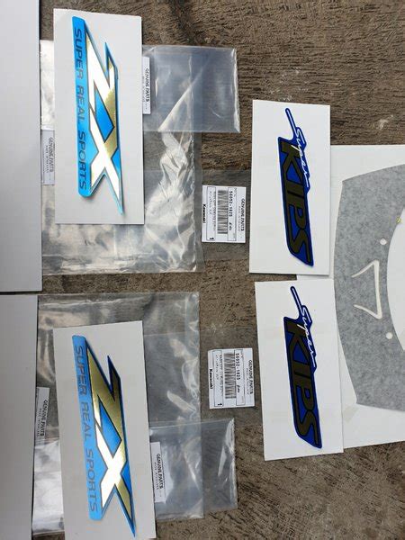 Jual Ninja 150 ZX CBU KRR Biru Decal Stiker List Stripping Mark