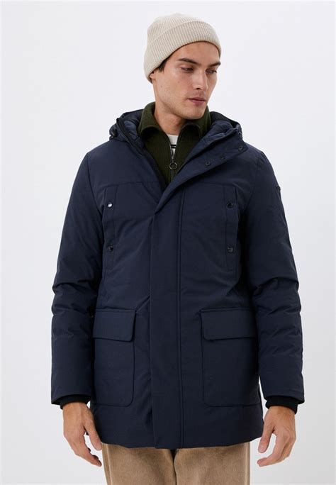 Парка Geox, цвет: синий, RTLACB324801 — купить в интернет-магазине Lamoda