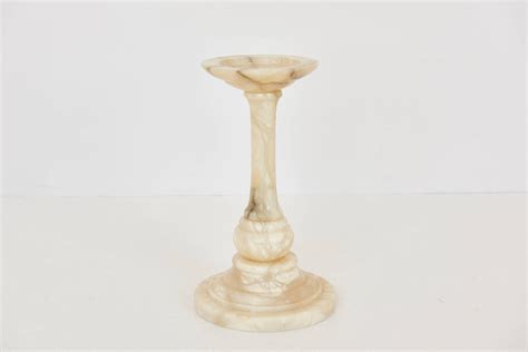 Vintage Alabaster Side Table, 1950s at 1stdibs