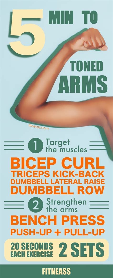 5 Minute Workout To Toned And Lean Arms