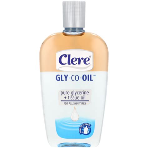 Clere Skin Care Gly Co Oil Pure Glycerine And Tissue Oil Blend Bottle